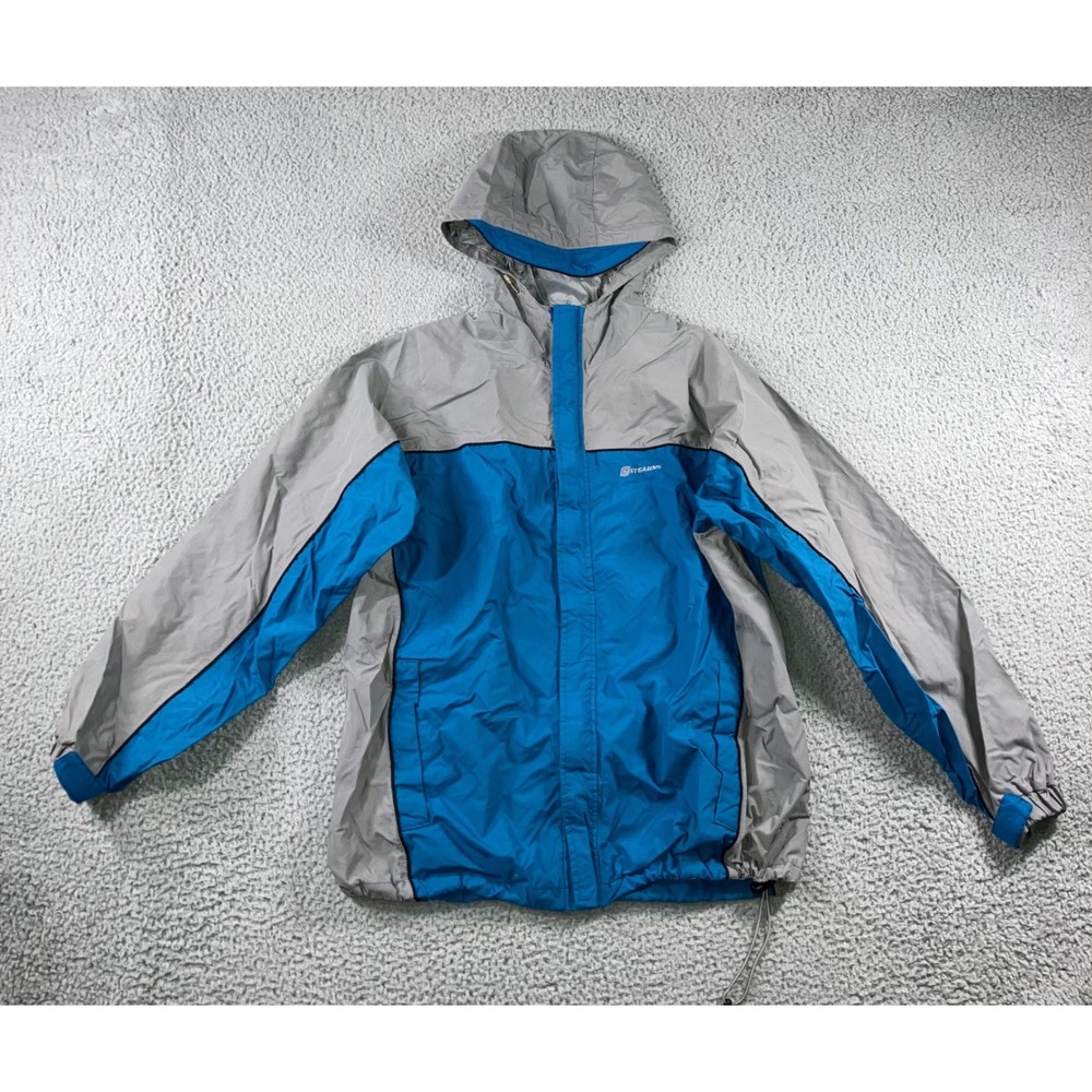 Stearns DryWear Jacket Men Medium Ripstop Lightweight Hooded Waterproof‎ Outdoor